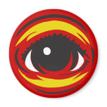 Eye magnet - Red magnets