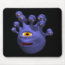 Eye Monster Mouse Pad