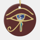 Eye Of Earth gold Ornament