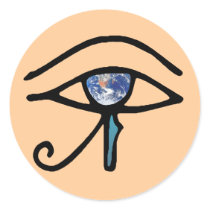 Eye Of Earth Stickers