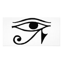 Eye of Horus Custom Photo Card