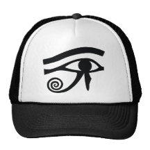 Eye of Horus Hieroglyphic Hats