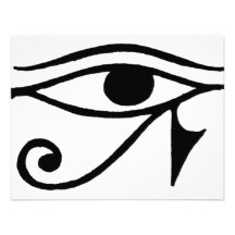 Eye of Horus Personalized Announcement