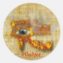 EYE OF HORUS Wadjet Egyptian Art Stickers