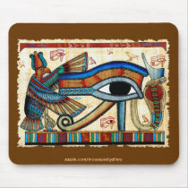 EYE OF HORUS (Wadjet) series Mousepad