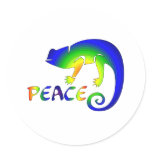 Eye Of Newt Peace stickers
