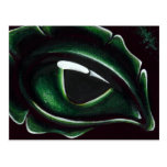Eye Of The Baby Green Dragon Postcards