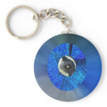 Eye of the Peacock Key Chain