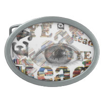 Eye Read Belt Buckle