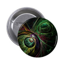 Eye to Eye Abstract Art Button (round)