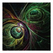 Eye to Eye Abstract Art Photo Print