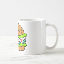 Eyeball Burger Coffee Mug
