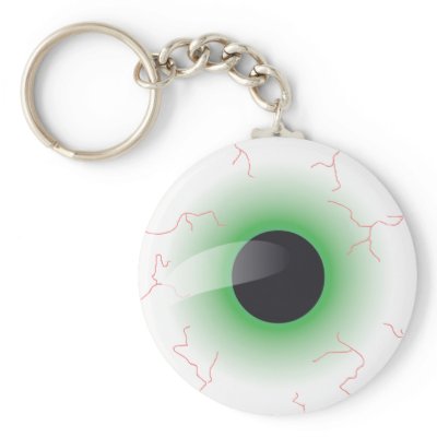 Eyeball Keychain by Rahxyz