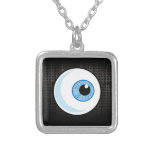 Eyeball; Rugged Pendant