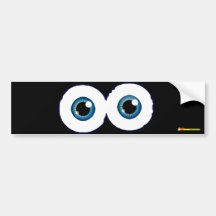 Eyeballs - Bumper sticker
