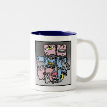 Eyeballs, Dogs, and Mouths Mug