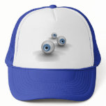 eyeballs mesh hat