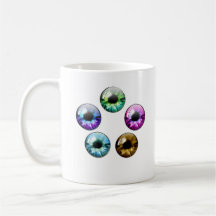eyeballs, The Best Part of Waking Up is Eyeball... Coffee Mugs