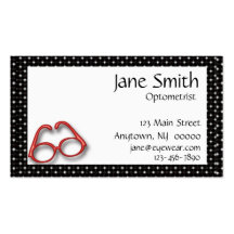 Eyeglasses Business Card