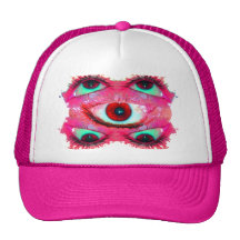 Eyes Mesh Hats