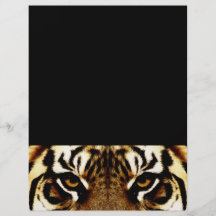 Eyes of a Tiger Personalized Flyer