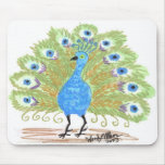 Eyes of India Peacock by Wendy C. Allen
