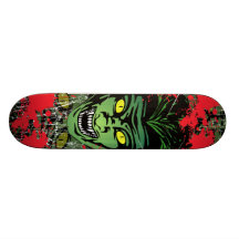 EYES OF THE VAMPIRE CUSTOM SKATE BOARD