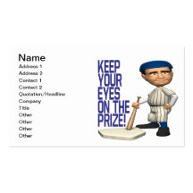 Eyes On The Prize Business Card