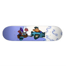 Eyjolf the Scrap Guy Skate Board