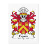 Eynon Family Crest Postcard