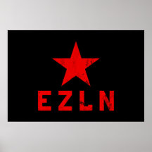 EZLN - Ejército Zapatista de Liberación Nacional Posters