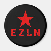 EZLN - Ejército Zapatista de Liberación Nacional Refrigerator Magnets