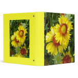 F0006 Yellow Wildflowers binder