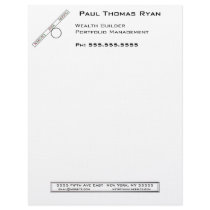 F001 Letterhead - Seesaw Market indices design
