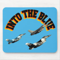 F16s INTO THE BLUE Mouse Pad