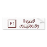 F1 - Help i need somebody