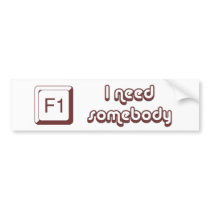 F1 - Help i need somebody