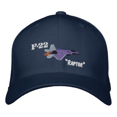 F22 Raptor Embroidered Hat