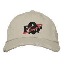 F2F Distressed Chino Twill Hat Embroidered Baseball Caps