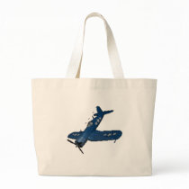 F4U4 CORSAIR IN A DIVE CANVAS BAG