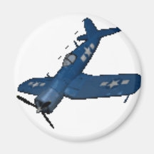 F4U4 CORSAIR IN A DIVE FRIDGE MAGNET