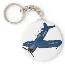 F4U4 CORSAIR IN A DIVE KEY CHAIN