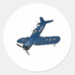 F4U4 CORSAIR IN A DIVE STICKER