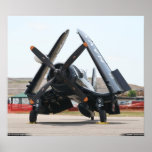 F4U-4N Corsair (Night Fighter Variant) Print