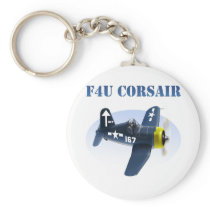 F4U Corsair Plane #167 Keychains