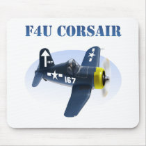 F4U Corsair Plane #167 Mouse Pad