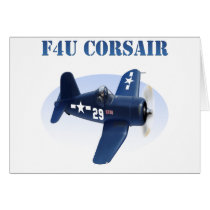 F4U Corsair Plane #29 Greeting Cards