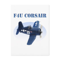 F4U Corsair Plane #29 Postcards