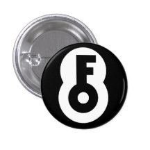 F8 Logo Stuff Pinback Button