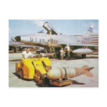 F-100 Super Sabre Post Card